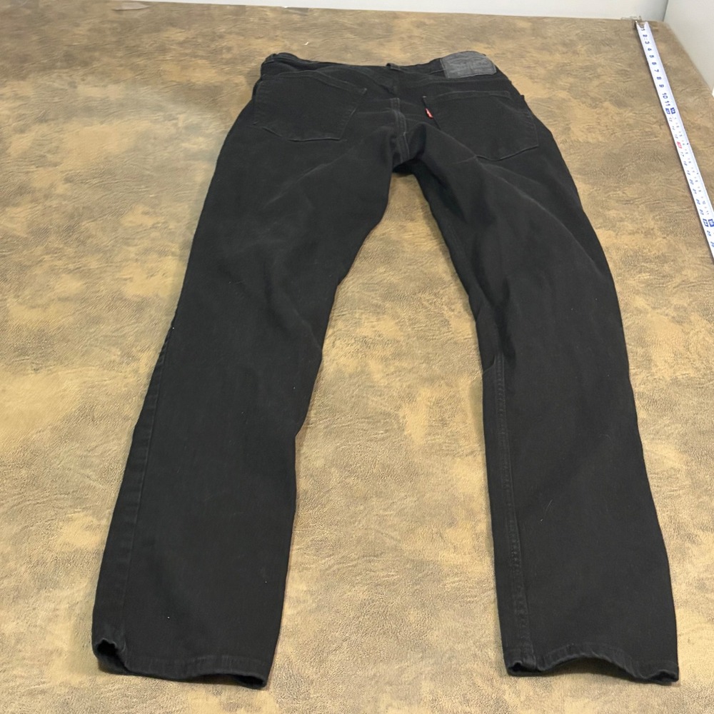 Levi's 511 Slim Fit Jeans Mens 33x34 Black Denim Pants Classic Five Pocket 0000